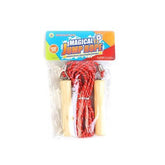 Cuerda Saltar Mango De Madera 3+ Magica